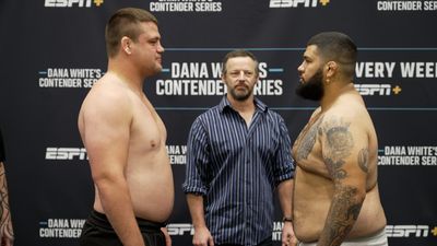 Dana White’s Contender Series 60 faceoff highlights video, photo gallery from Las Vegas