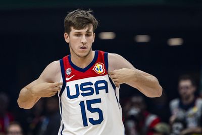 Austin Reaves is making the Rockets and Spurs look silly right now with his FIBA play