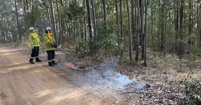 If you see smoke, it could be this hazard reduction burn