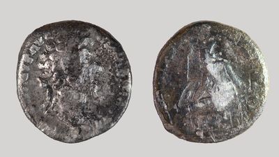 8-year-old unearths Roman-era silver coin in school sandbox