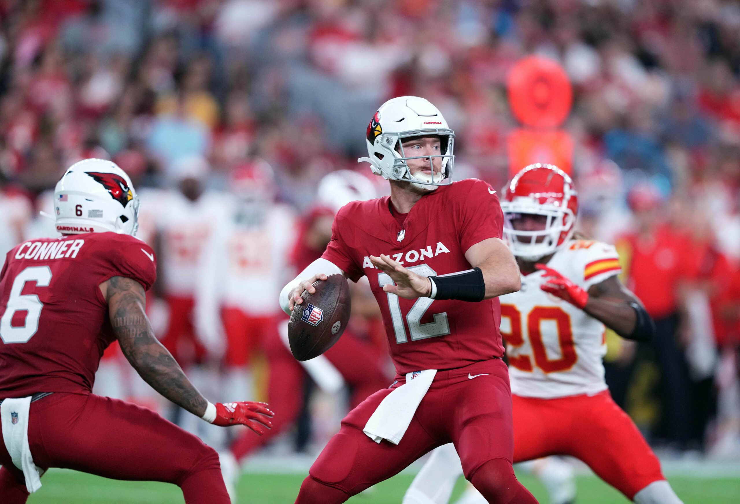 Colt McCoy likely to start as quarterback for Arizona Cardinals Sunday vs.  Atlanta Falcons