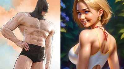DC Comics' bizarre Swimsuit Edition turns superheroes into pinups