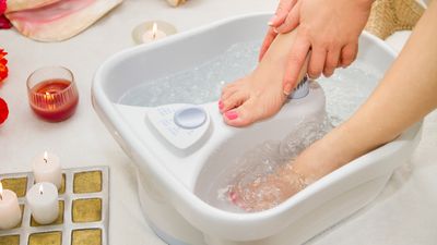 Can a warm foot bath before bed help you sleep better?