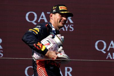 Verstappen finally gets replacement Hungary F1 trophy after Norris breakage