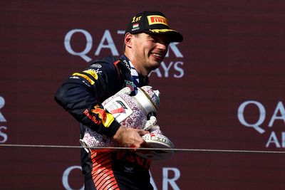 Verstappen finally gets replacement F1 trophy after Norris breakage
