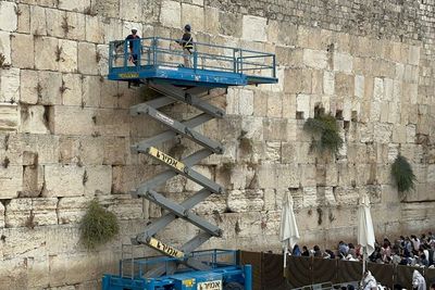 Thousands Of Visitors Expected, Engineers Inspect Western Wall Ahead Of High Holidays