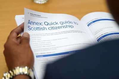 ‘Give citizenship to everyone living in Scotland on independence day’