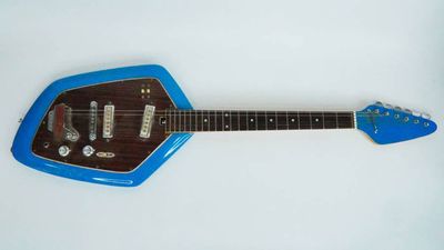 “Sick”: In 1985, Kurt Cobain carved one word into this Teisco Del-Ray guitar. Now it has sold at auction for $153,000