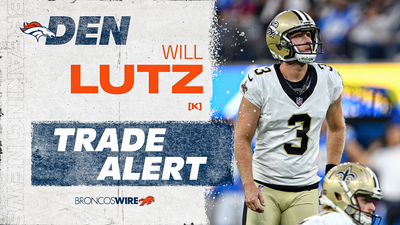 Broncos trade 7th round pick to Saints for kicker Wil Lutz