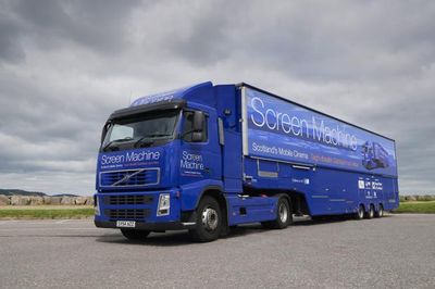 'Disgraceful': Anger as Scotland's mobile cinema damaged during screening