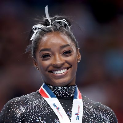 Simone Biles Got a Rare Standing Ovation for Her Floor Routine at the U.S. Gymnastics Championship