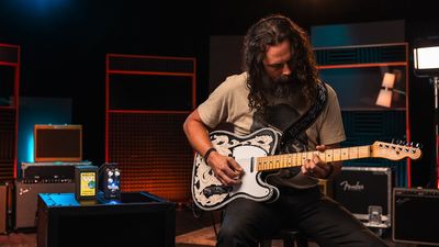 “Spot on… it’s amazing to think that players will be able to honor my dad by playing on a replica that’s so identical”: Fender recreates Waylon Jennings’ leather-clad 1954 Telecaster with $25,000 Custom Shop guitar