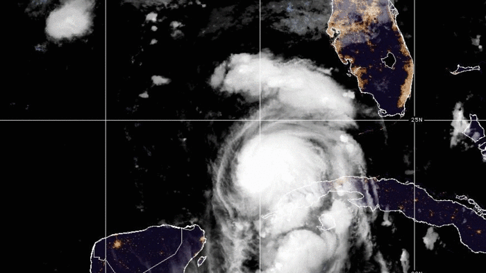 Satellites watch powerful Hurricanes Idalia and Franklin churn (video)