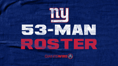 Giants set initial 53-man roster: Who made the cut?