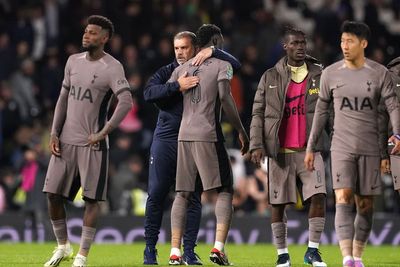 Ange Postecoglou defends decision to make changes as Tottenham exit Carabao Cup