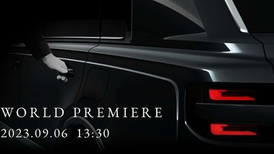 2024 Toyota Century SUV Teased Prior To September 6 Debut