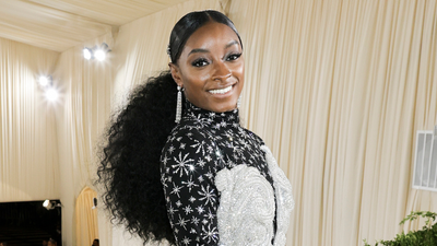 How Simone Biles ensures her modern-minimalist living room 'transcends trends and styles'