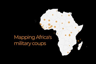 Mapping Africa’s coups d’etat across the years