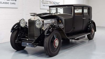 1929 Rolls-Royce Phantom II EV Conversion By Electrogenic Revealed With 201 HP