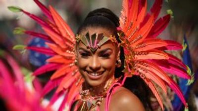 Notting Hill Carnival: London in a ‘blaze of colour’ as event marks 55th year