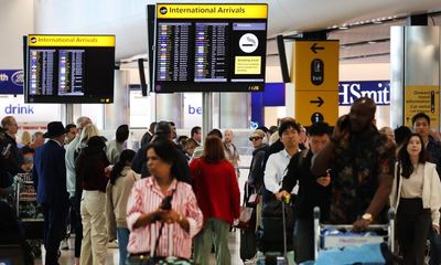 ‘We’re £1,000 out of pocket’: travellers affected by UK air traffic chaos