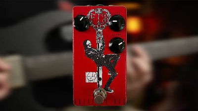 Josh Homme’s “core tone with the minimum of fuss”: this UK-made pedal sounds like Queens of the Stone Age and looks like it, too – thanks to exclusive Boneface artwork