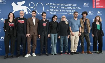 Venice film festival: T-shirts replace red carpet glitz as striking stars lie low
