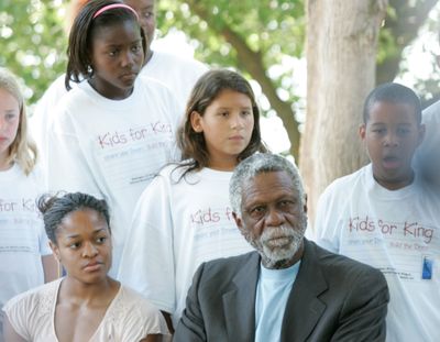 Bill Russell’s daughter Karen on how she followed her father’s activist example