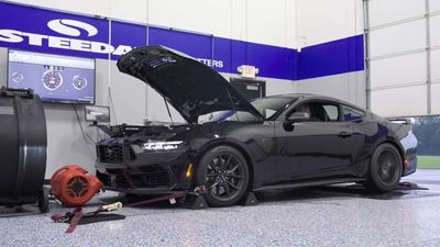 See 2024 Ford Mustang Dark Horse Brave Hurricane Winds To Make Dyno Pull