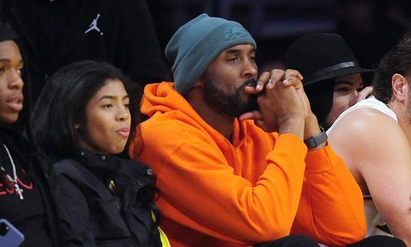 Kobe Bryant's daughter Natalia tosses first pitch on Lakers Night at Dodger  Stadium