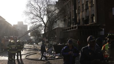 More than 70 killed in building fire in South Africa's Johannesburg