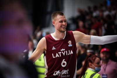 Boston’s Kristaps Porzingis on why he traveled with the Latvian National Team to the 2023 FIBA World Cup
