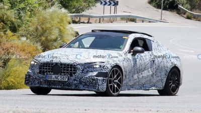 Mercedes-AMG CLE 63 Coupe Spied In Full Attack Mode On The Nürburgring