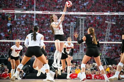 University volleyball match breaks attendance record for women’s sport