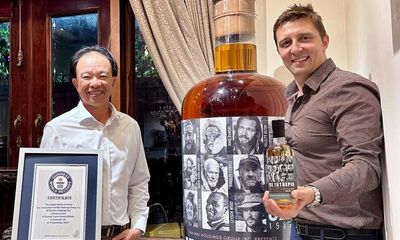 Vietnamese collector revealed as buyer of world’s biggest bottle of whisky