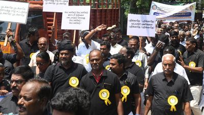 Panchayat presidents stage march in Chennai, demand protection of independence of Panchayati Raj system