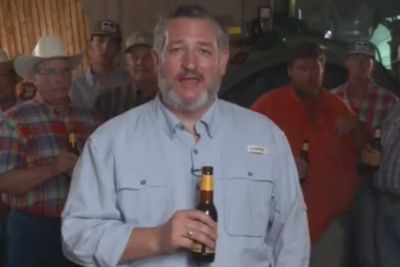Ted Cruz mocked for ‘phony’ beer stunt amid GOP’s false claims that Biden is leading the US to prohibition