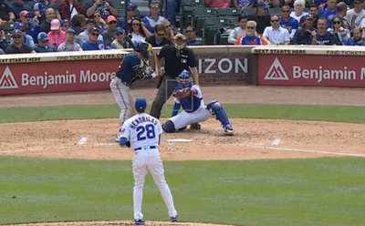Cubs Catcher Tried His Best to Fool Ump on Ball That Bounced Before Home Plate