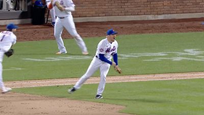 Mets Reliever Was So Rightfully So Hyped After His Team’s Game-Saving Double Play