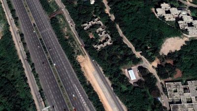 Did cycling track come up after massive green destruction?