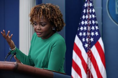 Watch: Karine Jean-Pierre holds White House briefing after storm Idalia kills three people