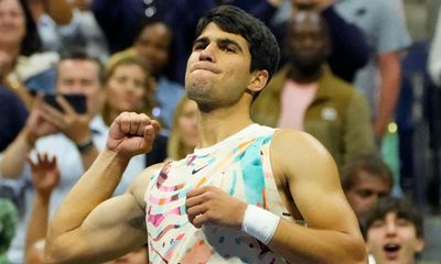 Crowd-pleaser Carlos Alcaraz enjoys stress-free US Open win over Lloyd Harris