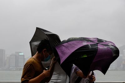 Hong Kong raises Super Typhoon Saola alert to second-highest level