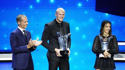 Haaland wins UEFA men’s player of the year award; Aitana Bonmati bags women’s prize