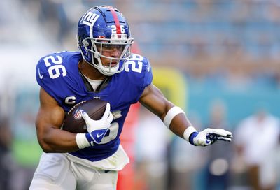 Isiah Pacheco: Giants’ Saquon Barkley one of best RBs in NFL history