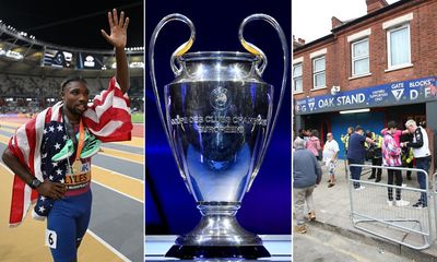Sports quiz of the week: Noah Lyles, Champions League and Luton Town