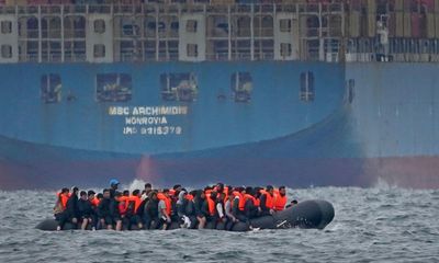 Monthly number of people per small boat crossing Channel hits new high