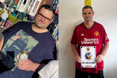 How did a man who dodged theme parks due to his weight lose nearly 60kg in under a year?