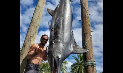 Angler lands rare ‘grander’ blue marlin, shatters record