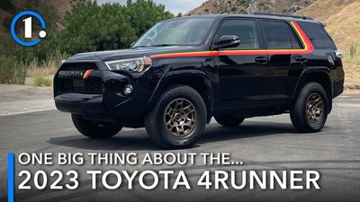 One Big Thing About The 2023 Toyota 4Runner: It's A Charmer